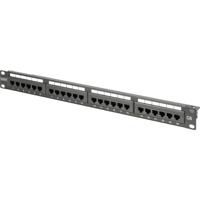 Digitus Patchpaneel 483 mm (19) CAT 6A Zwart Ingericht