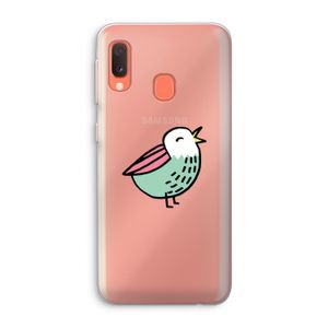 Birdy: Samsung Galaxy A20e Transparant Hoesje