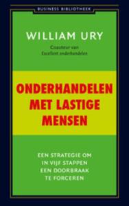 Onderhandelen met lastige mensen (Paperback)