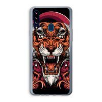 Tiger and Rattlesnakes: Samsung Galaxy A20s Transparant Hoesje