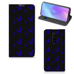 Xiaomi Redmi K20 Pro Hoesje met Magneet Vlinder Patroon