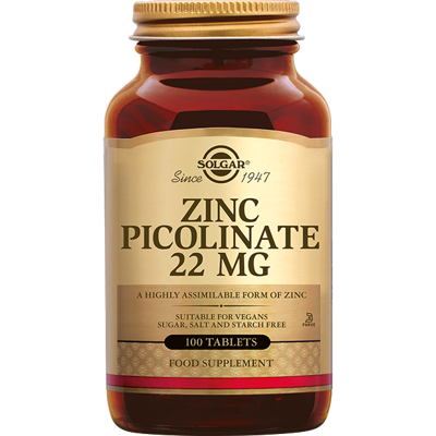 Zink Picolinaat 22 mg Tabletten