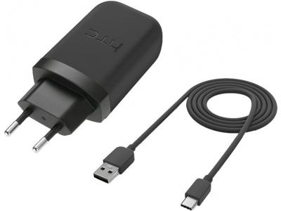 HTC TC P5000 HTC USB-C Rapid Charger 3.0 Black Bulk