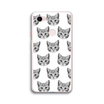 Kitten: Google Pixel 3 XL Transparant Hoesje