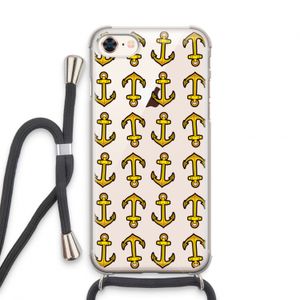 Musketon Anchor: iPhone 7 Transparant Hoesje met koord