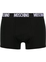Moschino boxer à logo - Noir
