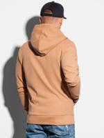 Ombre - heren vest bruin - licht - basic - B1145-6 - thumbnail