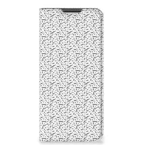 OPPO A54 5G | A74 5G | A93 5G Hoesje met Magneet Stripes Dots