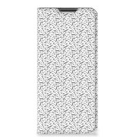 OPPO A54 5G | A74 5G | A93 5G Hoesje met Magneet Stripes Dots