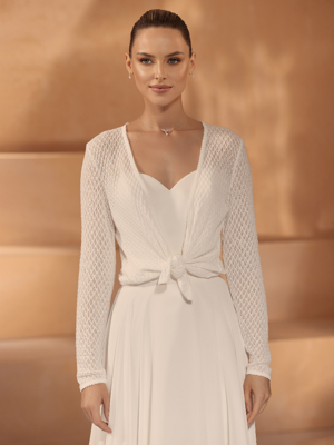 Bianco Evento E433 Bolero | Maat: XXXL