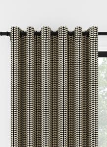 Orla Kiely - Ringgordijn - Tiny Stem Black