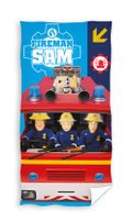 Brandweerman Sam Strandlaken - 70 x 140 cm katoen - thumbnail