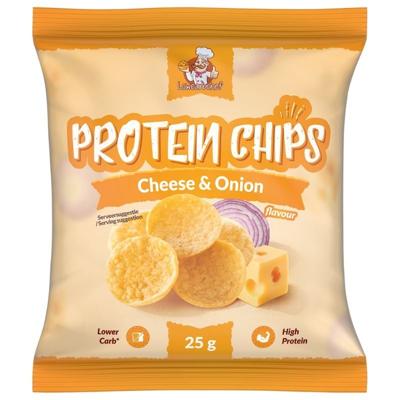 Lowcarbchef Protein Chips - Cheese & Onion (25 gr)