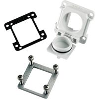 Telegärtner 100023156 STX V6 flens variant 6 Lichtgrijs 1 stuk(s)