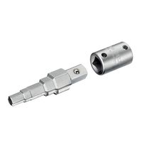 WGB Staartstuk Sleutel 1/2" met 1/2"bus WGB Staartstuk Sleutel 1/2" met 1/2"bus