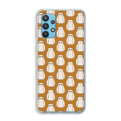 Uilen: Samsung Galaxy A32 4G Transparant Hoesje