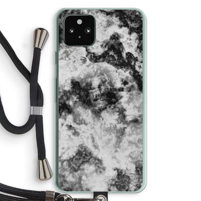 Onweer: Pixel 5a 5G Transparant Hoesje met koord