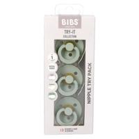 Bibs 1 Try Kit Sage 3 Verschillende Spenen Bibs 1 Try Kit Sage 3 Verschillende Spenen
