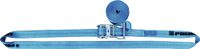 Promat Sjorband | DIN EN 12195-2 | lengte 4 m breedte 35 mm | met ratel | LC omdr. 2000 daN - 4000365142 4000365142