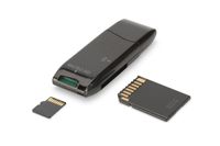 Digitus DA-70310-3 geheugenkaartlezer USB 2.0 Zwart - thumbnail