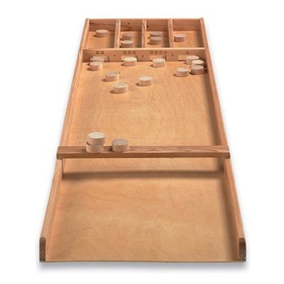 Longfield Games kindersjoelbak met stenen - 120 cm