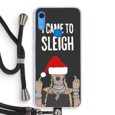 Came To Sleigh: Huawei Y6s Transparant Hoesje met koord