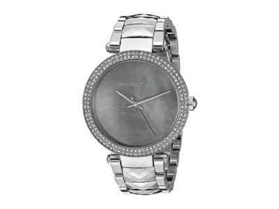 Michael Kors Dames Parker MK6424 zilver roestvrij staal Japans quartz duikhorloge