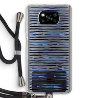 Verrassende lijnen: Xiaomi Poco X3 Pro Transparant Hoesje met koord