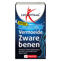 Lucovitaal Voedingssupplementen Magnesium Vermoeide Zware Benen Tabletten Time Release 30Tabletten
