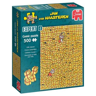 Jumbo Jan van haasteren legpuzzel expert 4 overal cadeautjes!, 500