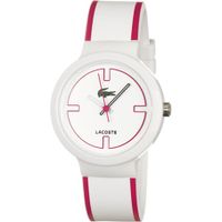Lacoste horlogeband 2010529 / LC-46-1-29-2224 Rubber Wit 14mm