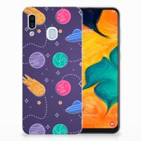 Samsung Galaxy A30 | Sillicone Back Cover | Space Samsung Galaxy A30 | Sillicone Back Cover | Space