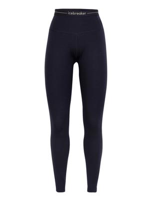 Icebreaker 260 Tech High Rise Leggings Dames Thermobroek Midnight Navy XS