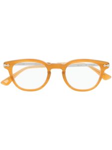 Eyevan7285 lunettes de vue Webb à monture transparence - Jaune