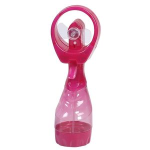 3x Stuks waterspray ventilatoren roze 28 cm