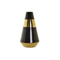 Vaas DKD Home Decor Porselein Gouden Tweekleurig Modern (19 x 19 x 35 cm)