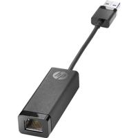 HP USB 3.2 Gen 1 (USB 3.0), RJ45 Adapter [1x USB-A-stekker - 1x RJ45-bus] USB-A - RJ45 Adapter G2 0.1 m