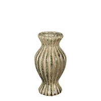 Vaas pippa d13h25cm groen
