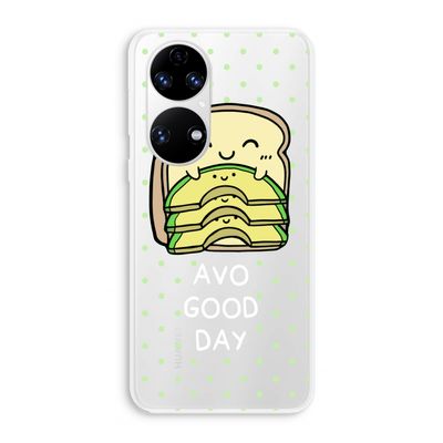 Avo Good Day: Huawei P50 Transparant Hoesje