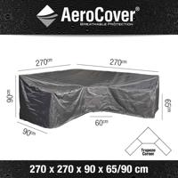 Loungesethoes hoek hoge rugleuning 270x270x90x65-90 - Aerocover