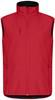 Clique 0200911 Classic Softshell Vest - Rood - XS