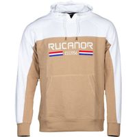 Rucanor Trevor sweater hoodie heren wit/beige maat L
