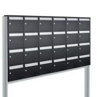 Allux Flow Set 6-Breed, 4-Hoog Op Statief Zwart - 40040070_6x4s