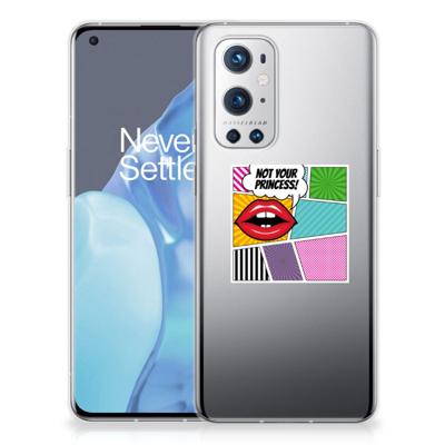 OnePlus 9 Pro | Sillicone Back Cover | Popart Princess OnePlus 9 Pro | Sillicone Back Cover | Popart Princess