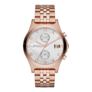 Horlogeband Marc by Marc Jacobs MBM3380 Roestvrij staal (RVS) Rosé 18mm