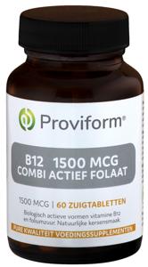 Proviform Vitamine B12 1500 mcg combi actief folaat