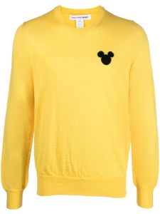 Comme Des Garçons Shirt x Disney pull à col rond - Jaune