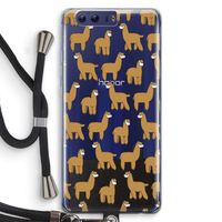 Alpacas: Honor 9 Transparant Hoesje met koord