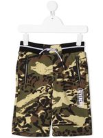 Givenchy Kids short à imprimé camouflage - Vert - thumbnail