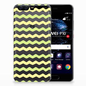 Huawei P10 TPU bumper Waves Yellow